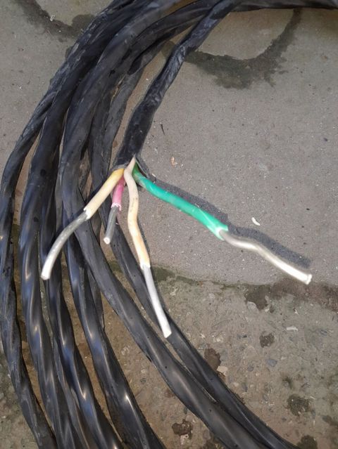 İşlənmiş, Kabel, Alüminium, Pulsuz çatdırılma — Bakı