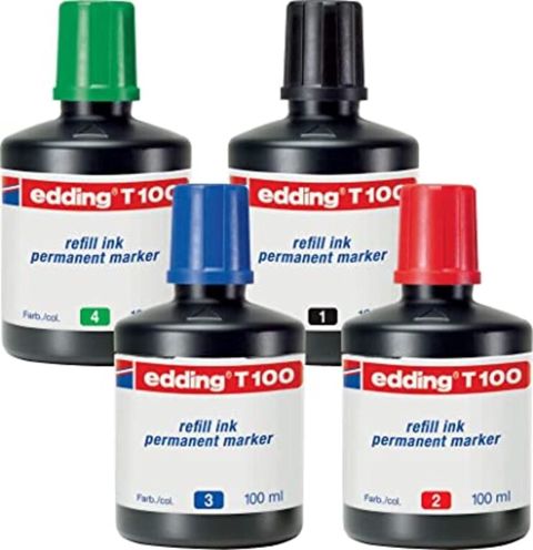 Silinməyən mürəkkəb T100 edding Permanent — Bakı