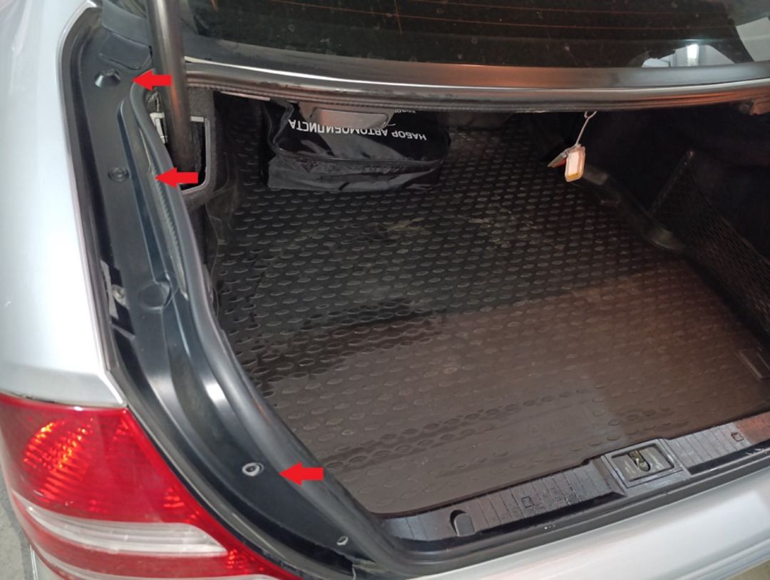 Mercedes W221 S Class baqajın yan navalçaları — Ehtiyat hissələri və aksesuarlar, Bakı (3)