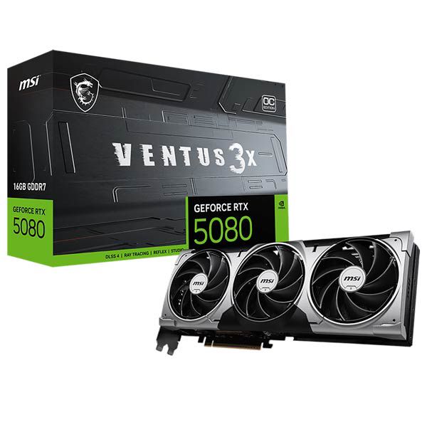 MSI GeForce RTX 5080 16GB Ventus 3X OC — Mallar, Bakı