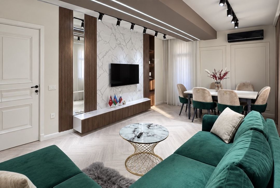 İcarəyə verilir 3 otaqlı yeni tikili 125 m² — Mənzil, Bakı (4)