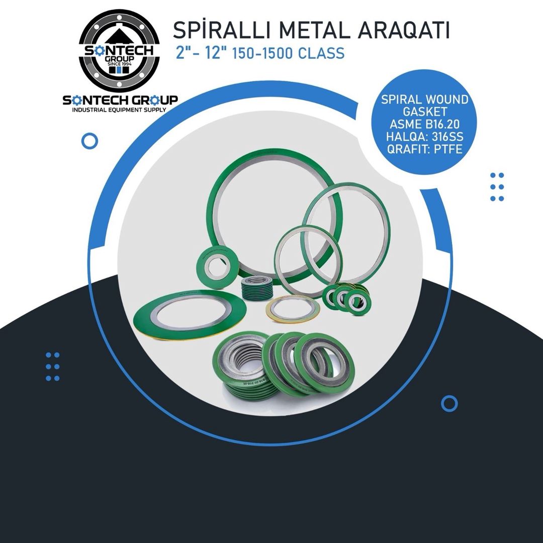 Spirallı metal araqatı gasket — Təmir və inşaat, Bakı