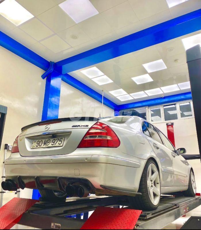 Mercedes E 320 3.2 L, 2002, 348 665 km 90-MB-975 — Avtomobillər, Gəncə (4)