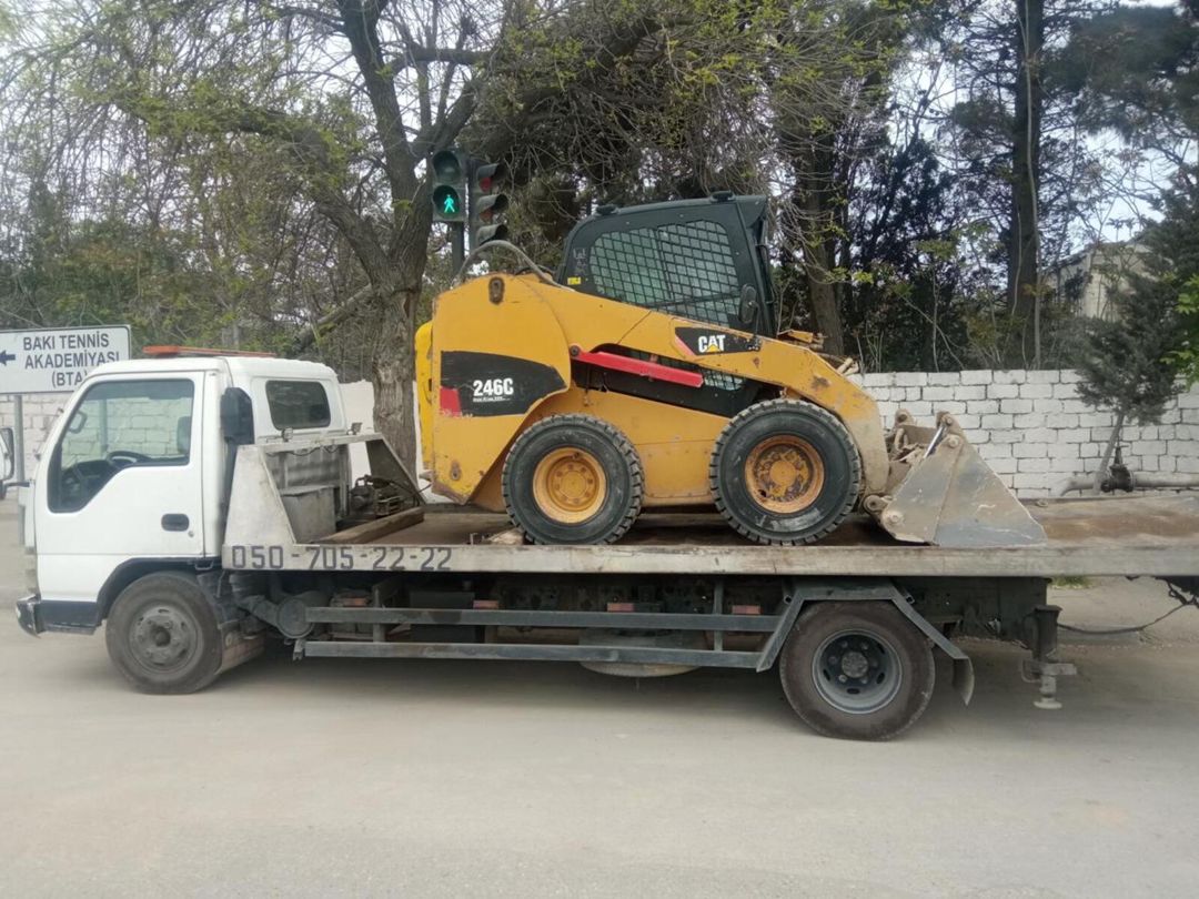 Miniekskavator və miniyükləyici bobcatlarla xidmət — Avtomobil icarəsi, Bakı (6)