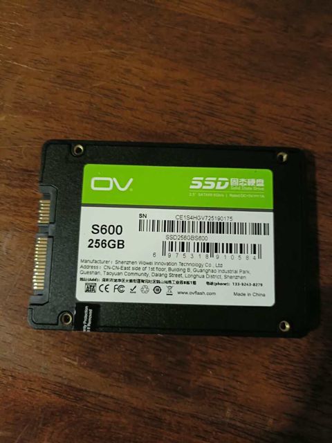 Noutbuk üçün 256GB SSD — Bakı