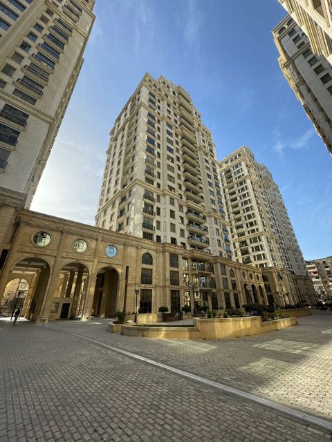 2-otaqlı yeni tikili kirayə verilir, H.Cavid pr., 100 m² — Bakı