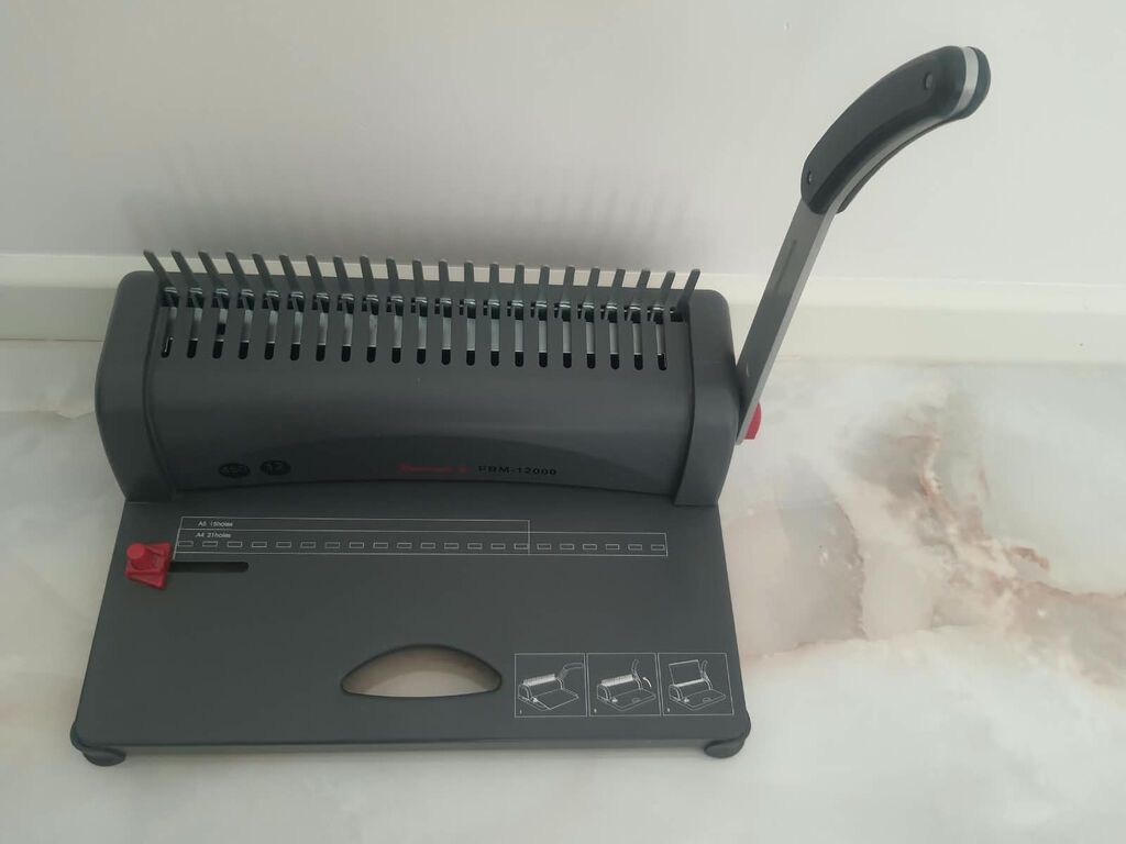 Spiral sənəd cildləyən aparat (Binder) Flamingo FBM-12000, əla — Digər, Bakı