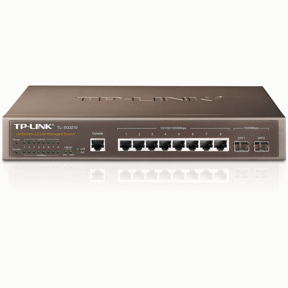 8-Port Giqabitli Switch JetStream TP-Link TL-SG3210 — Mallar, Bakı