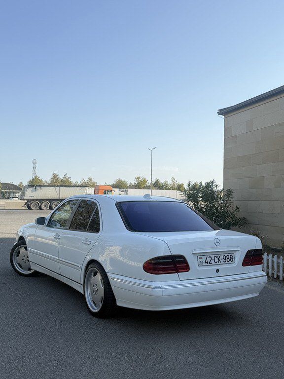Mercedes E 320, 3.2 L, 2000 il, 385 000 km 42-CK-988 — Avtomobillər, Lənkəran (6)