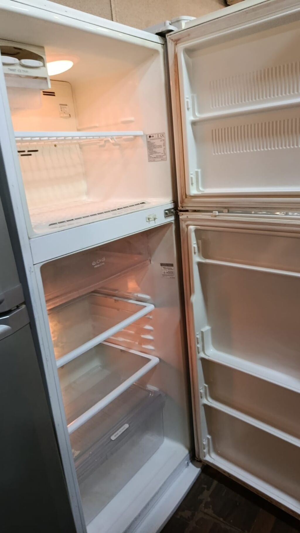 Midea ikiqat qapılı soyuducu - Üstdə dondurucu bölmə, altda geniş — Soyuducular, Digah (2)