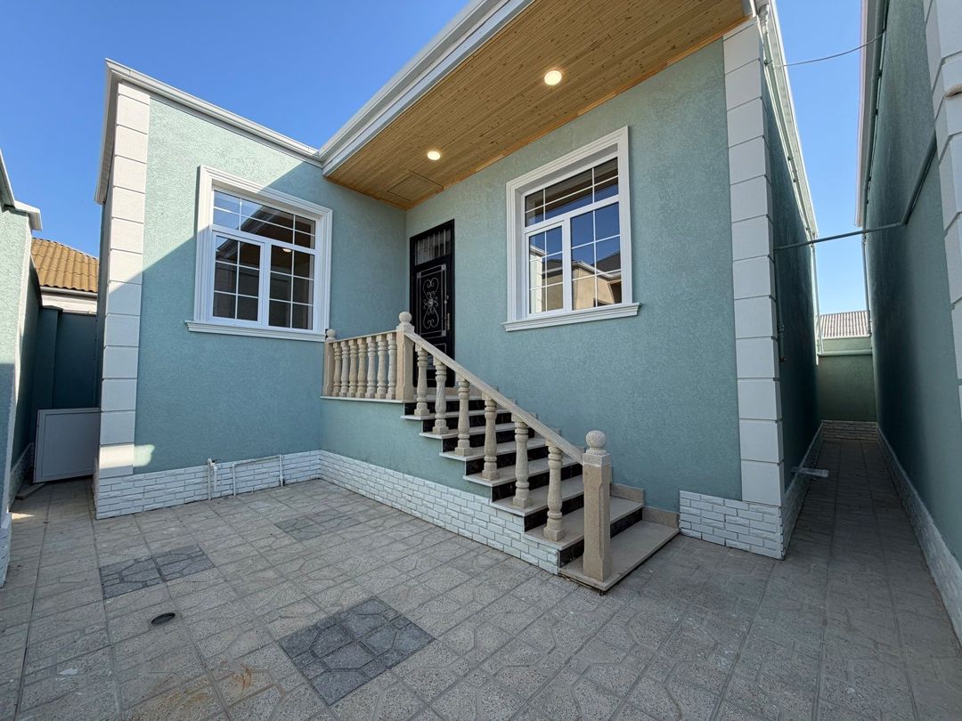Satılır 3 otaqlı həyət evi/bağ evi 100 m² — Ev, villa, Bakı (6)