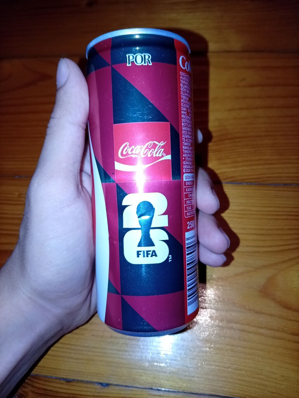 Məhsul: Coca‑Cola 250 ml – Fıfa 2026 tematik kolleksiya qabları — Qida məhsulları, Bakı (4)