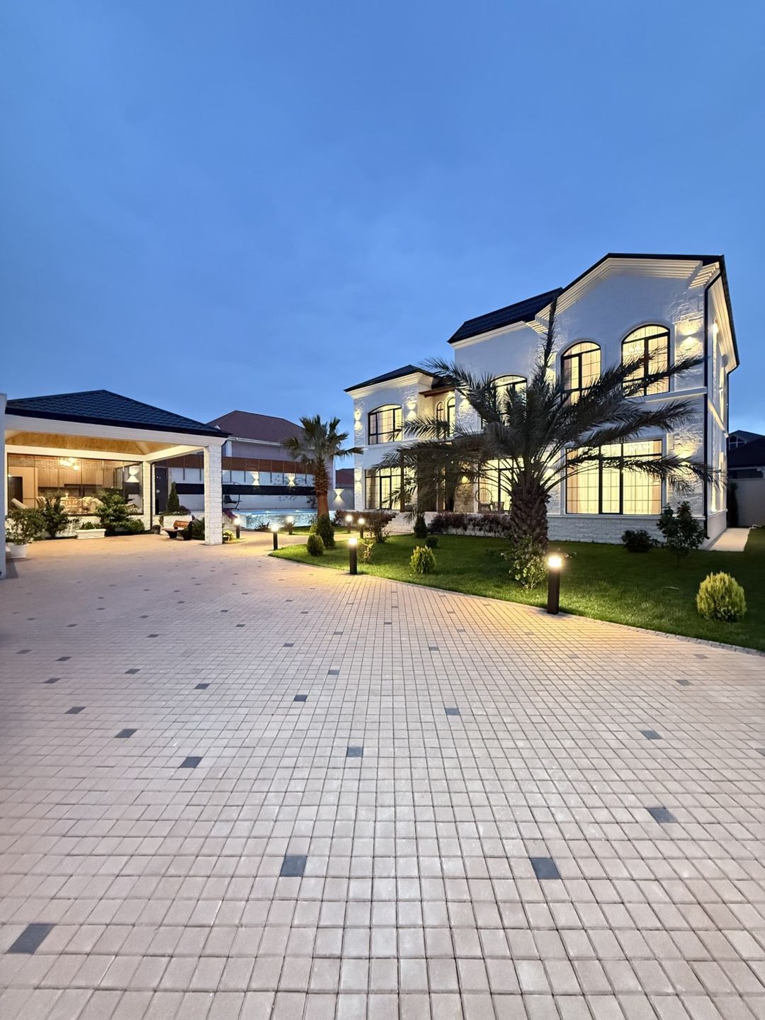 Satılır 6 otaqlı həyət evi/bağ evi 400 m² — Ev, villa, Bakı (3)