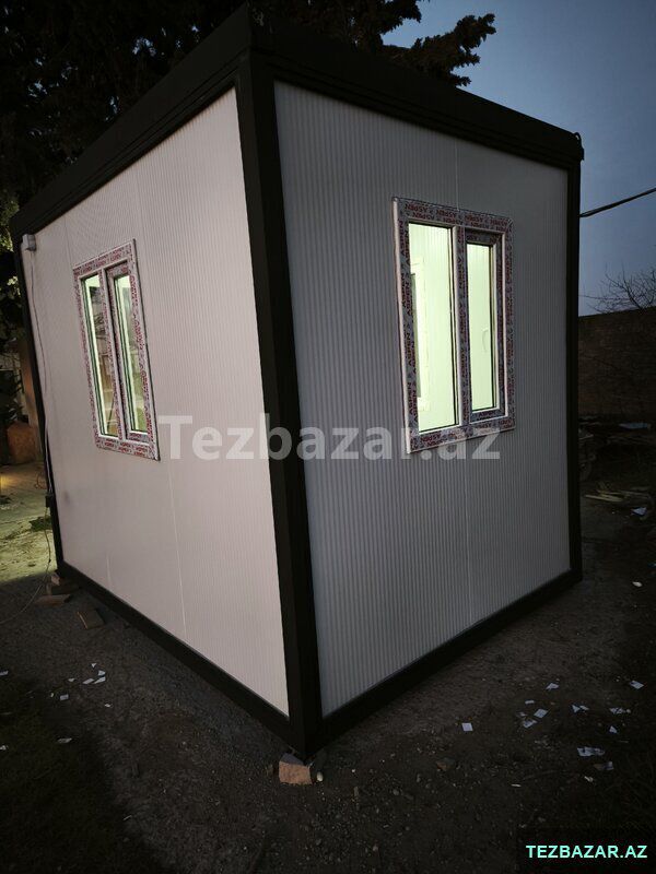 Konteyner mühavizə 2×3 — Mallar, Bakı (2)