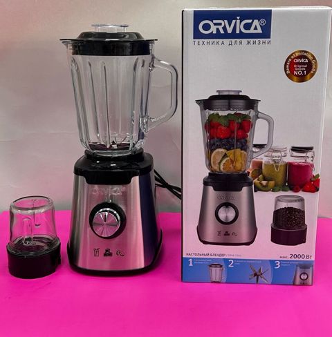 Orvıca masaüstü blender seti - Güclü mühərrik: maksimum 2000 W - Şüşə — Bakı