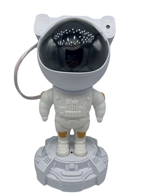 Musiqili gecə proyektoru Astronaut, plastik, ağ — Bakı