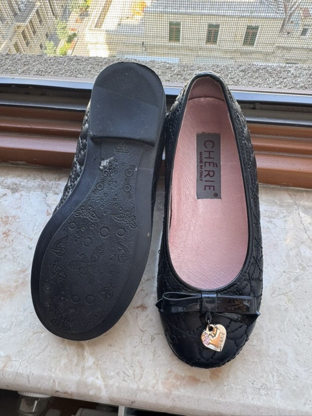 Brend: Chérıe (Made in Italy) Model: qara baletka - Klassik qara — Ayaqqabılar və baletlər, Bakı