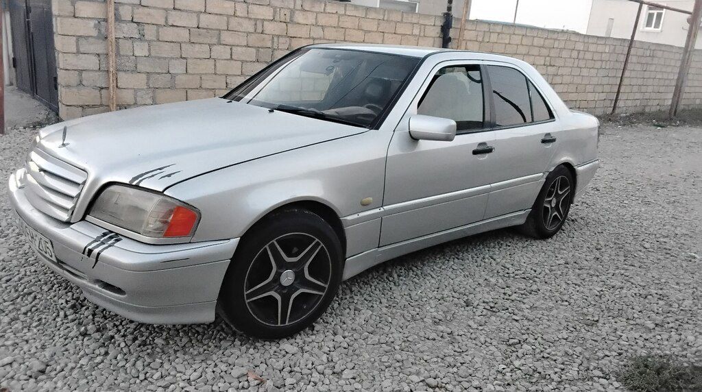 Mercedes C 180, 1.8 L, 1995 il, 400 000 km 90-EH-205 — Avtomobillər, Bakı (2)