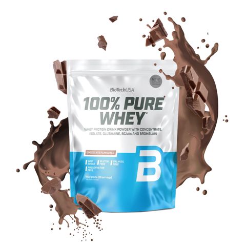 Protein BioTechUSA Pure Whey Chocolate, 1 kq — Bakı