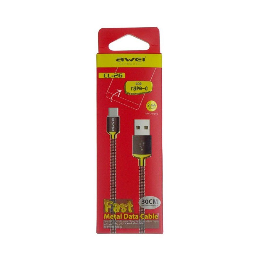 Type-C to USB Kabel Aweı CL-26 — Mallar, Bakı (4)