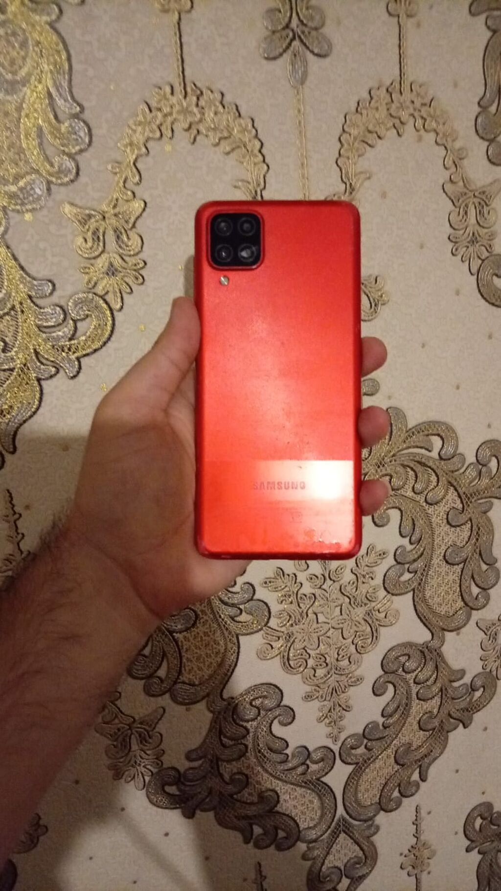 Samsung Galaxy A12, 64 GB, rəng - Qırmızı, Barmaq izi — Samsung, Sumqayıt (2)