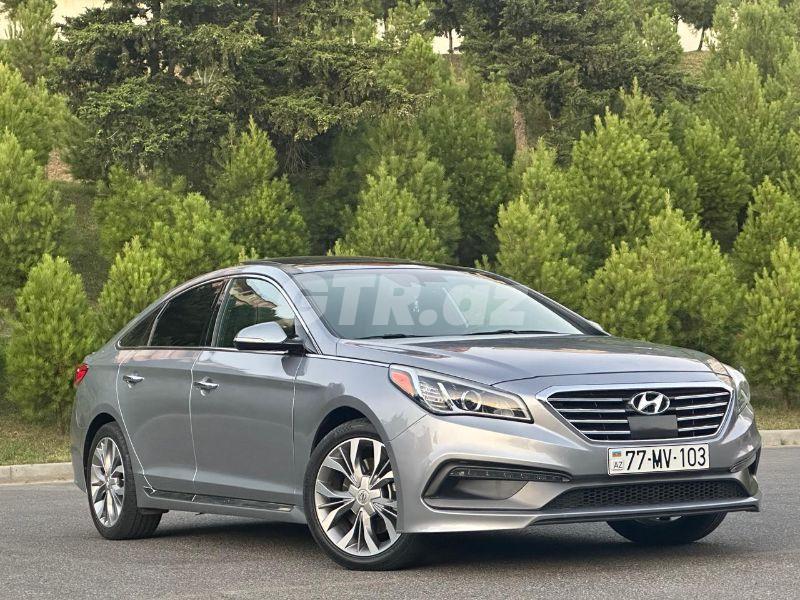 Hyundai Sonata 2.0 L, 2017, 83 000 mil 77-MV-103 — Avtomobillər, Bakı (10)
