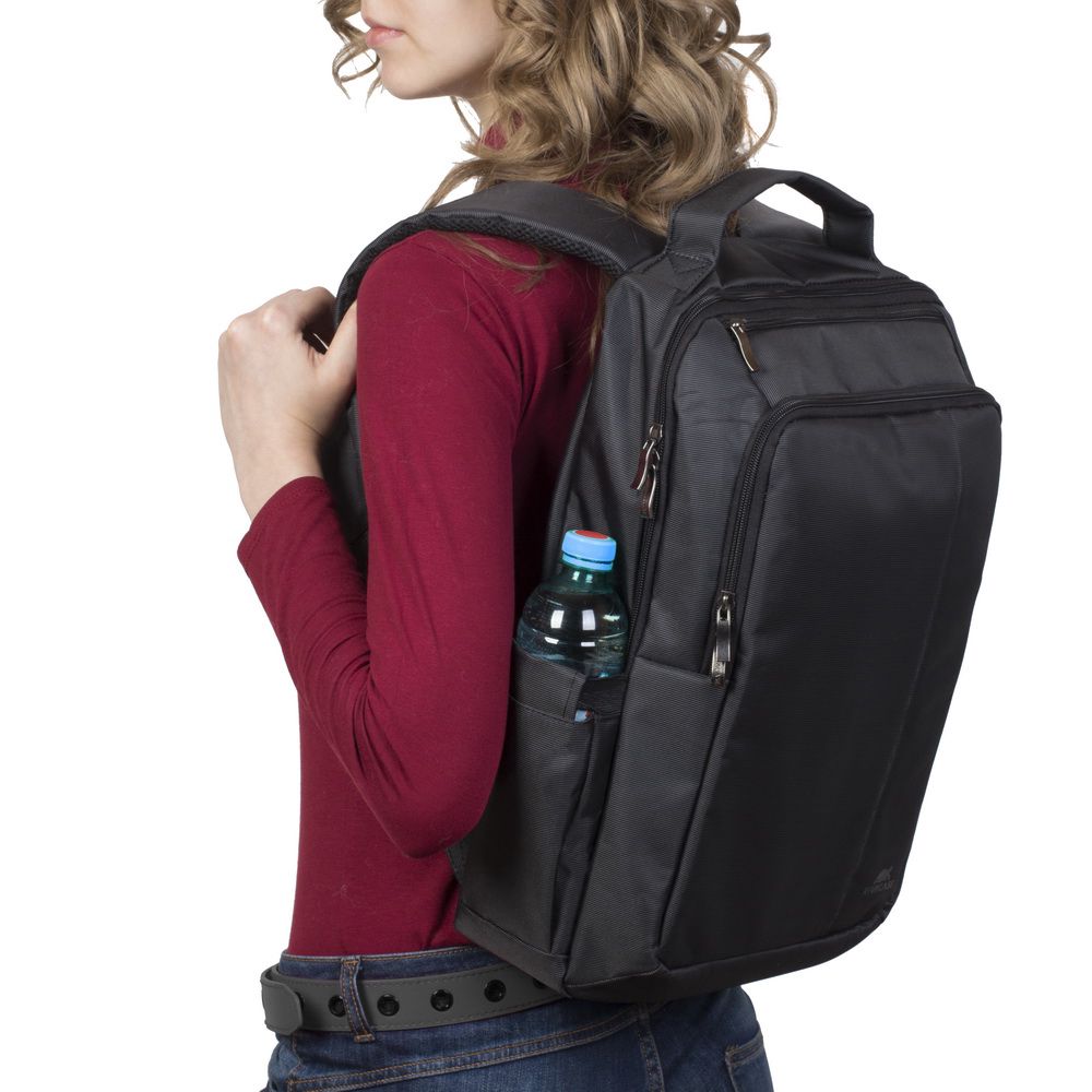 Noutbuk çantası 15.6 Rivacase 8262 black — Mallar, Bakı (4)