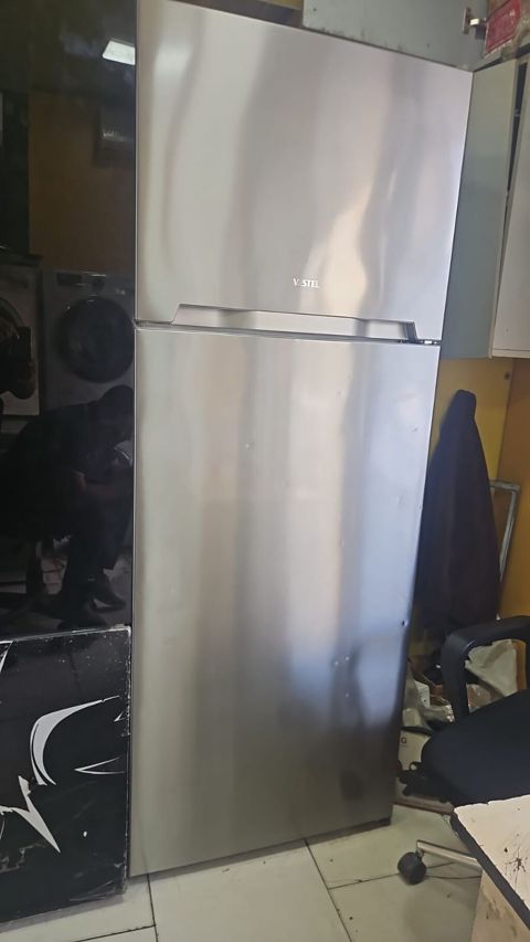 Vestel iki qapılı soyuducu - Rəng: inox (paslanmaz polad effekti) — Bakı