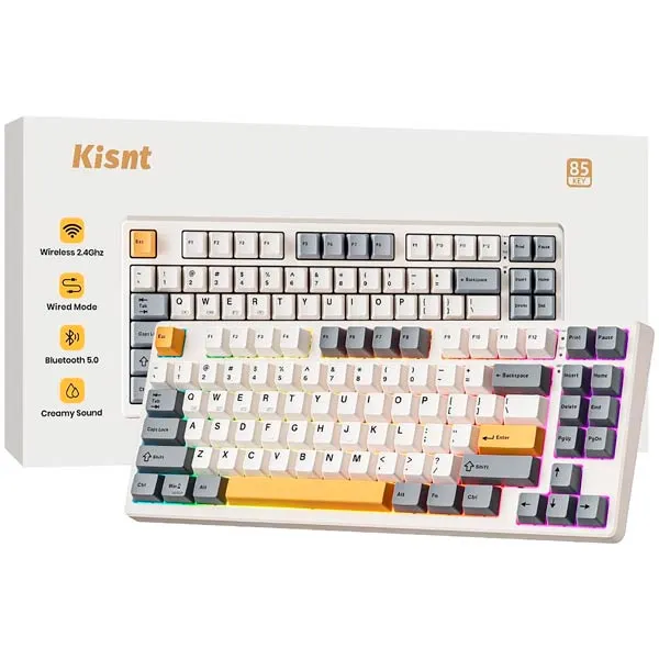 Kisnt KN85 Wireless Mechanical Keyboard — Bakı