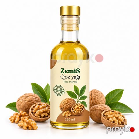 ZemiS Qoz yağı - 250 ml — Bakı