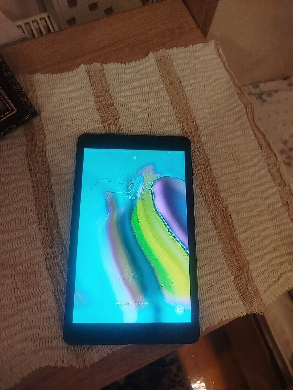 Samsung Galaxy Tab A 8.0 (2019) planşet Ekranda çat var birdə — Samsung, Bakı (3)