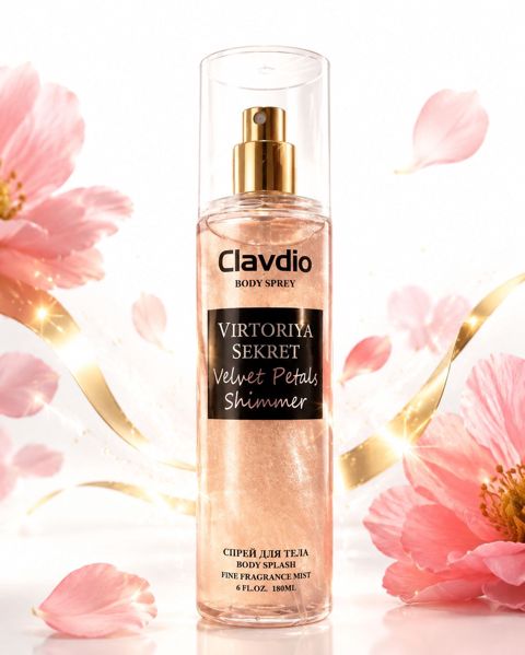 Bədən üçün sprey No Brand Velvet Petals Shimmer 180 ml — Bakı