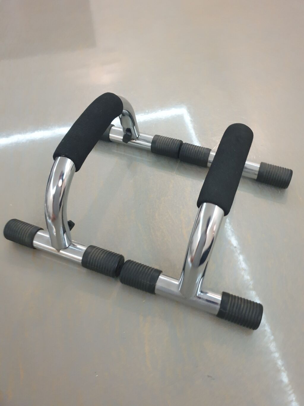 Push-up dəstəyi (2 ədəd) - Material: parlaq xromlanmış möhkəm metal — Digər simulyatorlar, Bakı (2)