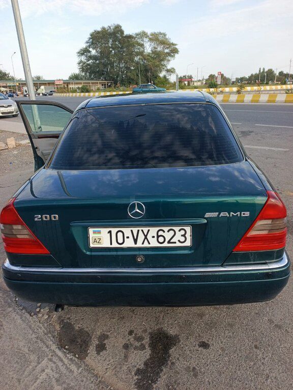 Mercedes C 200, 2.0 L, 1996 il, 432 565 km 10-VX-623 — Avtomobillər, Mingəçevir (4)