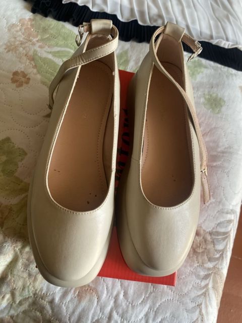 Baletkalar, Ölçü: 38, rəng - Bej, Yeni — Xırdalan