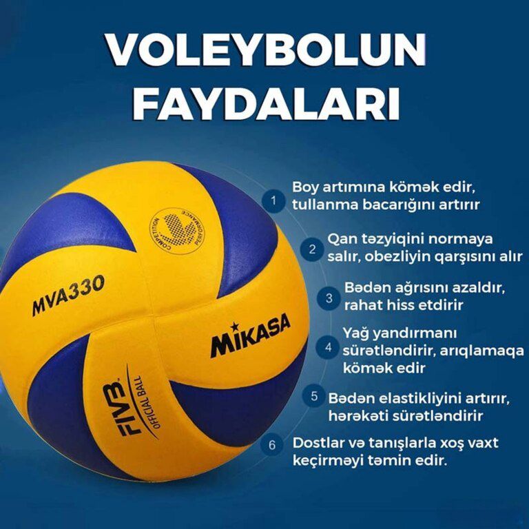 Voleybol topları "Mikasa" — İdman, hobi, istirahət, Bakı (5)