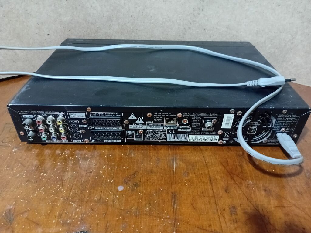 Pioneer DVR-LX61D – Hdd/dvd video yazıcı və pleyer Xüsusiyyətlər — DVD pleyer, Digah