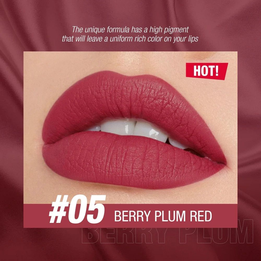 Maye dodaq boyası O.two.o High-Energy Heavy Mist Matte Lip Glaze N05 — Mallar, Bakı (2)