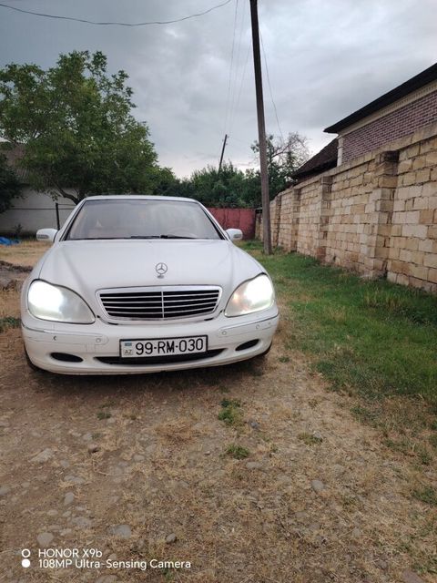 Mercedes S 320, 3.2 L, 1999 il, 280 000 km — Bakı