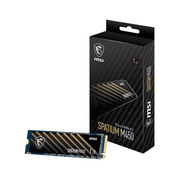 Msı spatıum M450 PCIe 4.0 NVMe M.2 1TB SSD — Mallar, Bakı