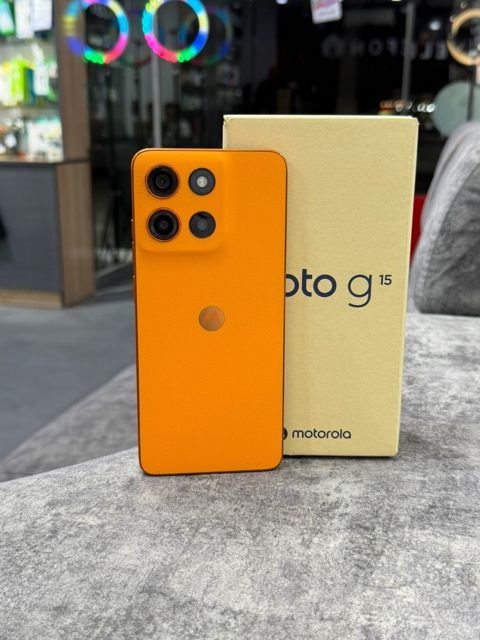 Motorola Moto G15 Sunrise Orange 256GB/8GB — Bakı