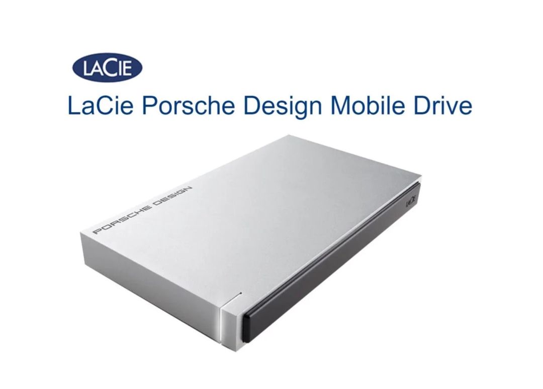 Xarici Hard Disk 1TB "LaCie Porsche Design" — Kompüterlər və noutbuklar, Bakı (2)
