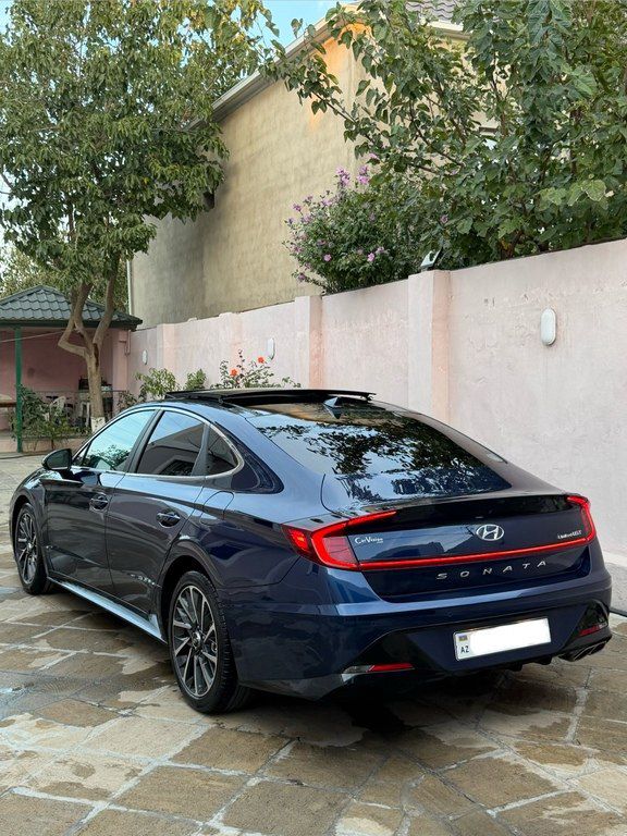 Hyundai Sonata, 1.6 L, 2020 il, 98 000 km — Avtomobillər, Bakı (4)