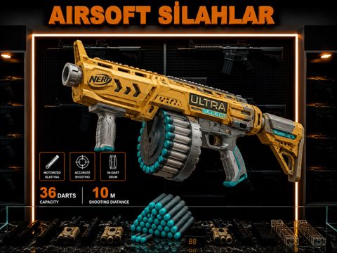 Nerf silah –48 gülləli — Bakı