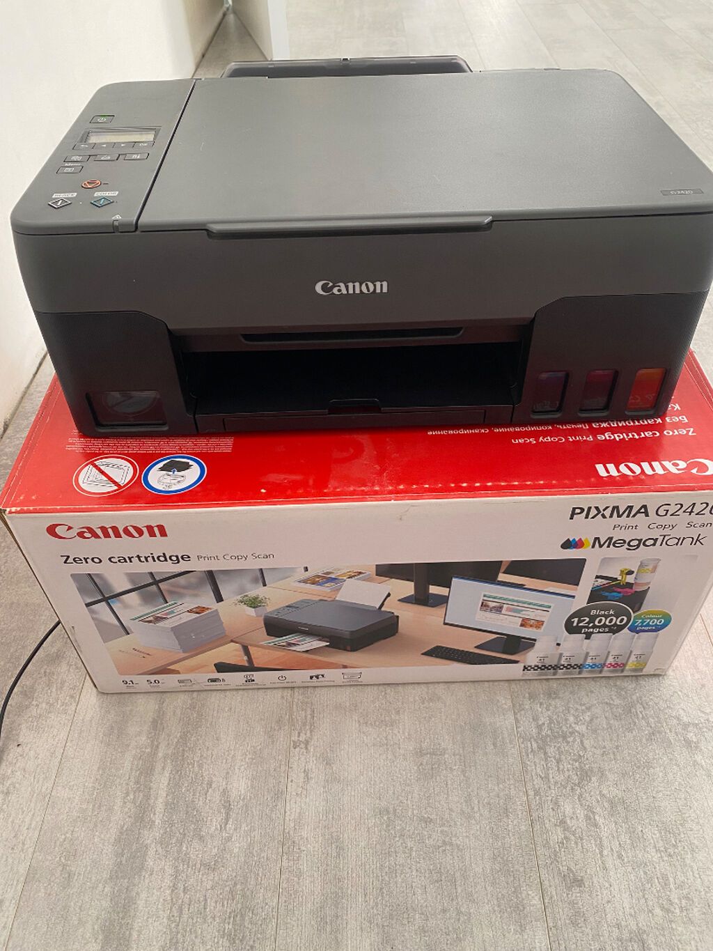 Printer sadəcə 1-2 dəfə yoxlamaq məqsədilə içlədilib başqa vaxt — İstehlak malları və aksesuarlar, Sumqayıt
