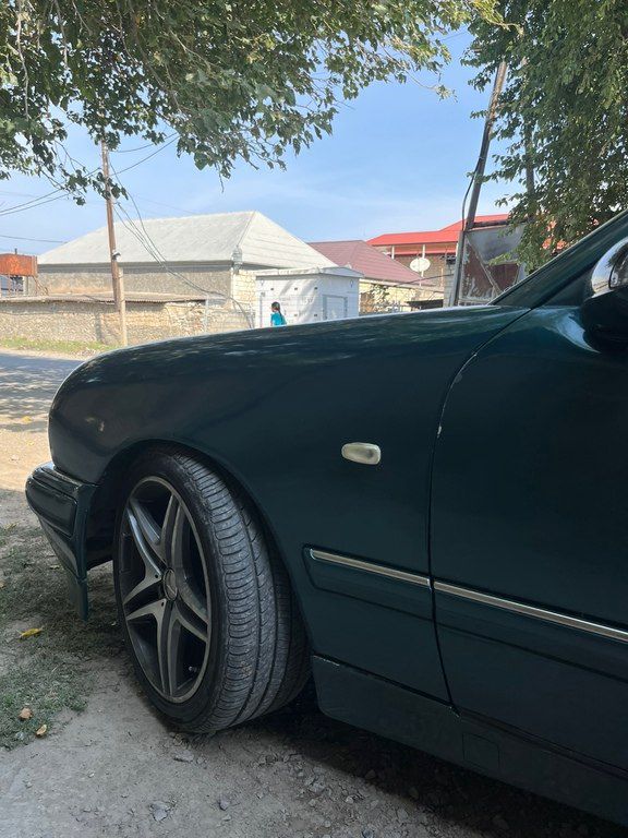 Mercedes E 320, 3.2 L, 1995 il, 250 000 km — Avtomobillər, Şəmkir (8)