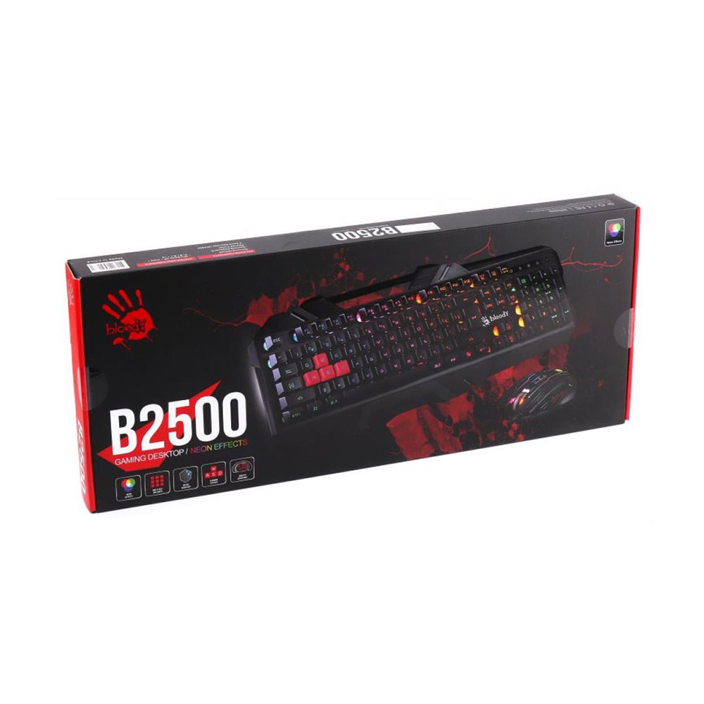 Oyun Dəsti Klaviatura +Siçan A4Tech Bloody B2500 — Mallar, Bakı (5)