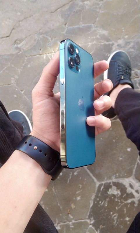 IPhone 12 Pro, 256 GB, Blue Titanium, Face ID — Bakı