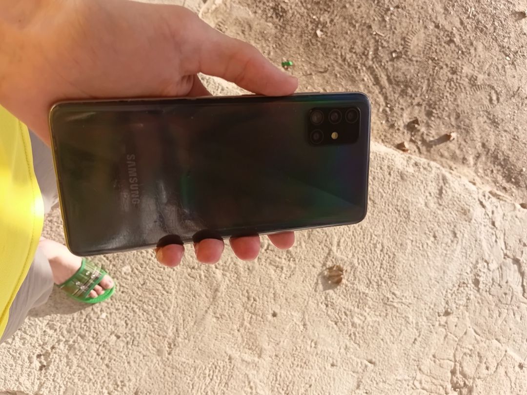 Samsung Galaxy A51 Blue 64GB/4GB — Smartfonlar, Şirvan (7)