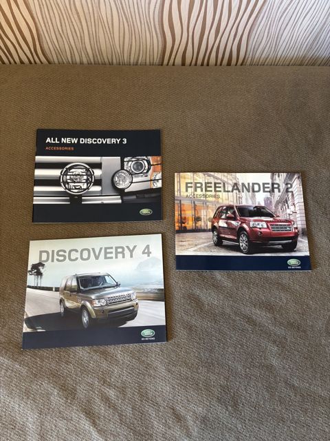 Буклеты автомобилей "Land Rover" — Bakı